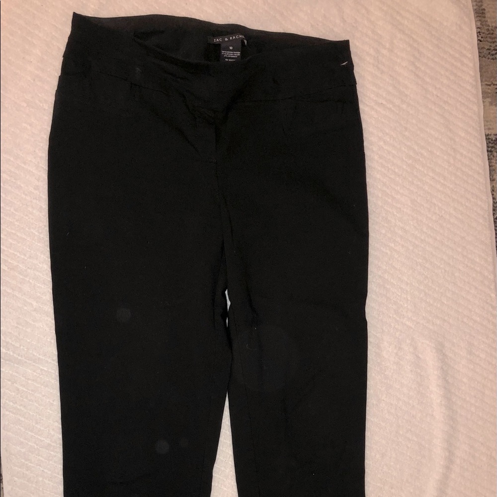 Black ankle pants
